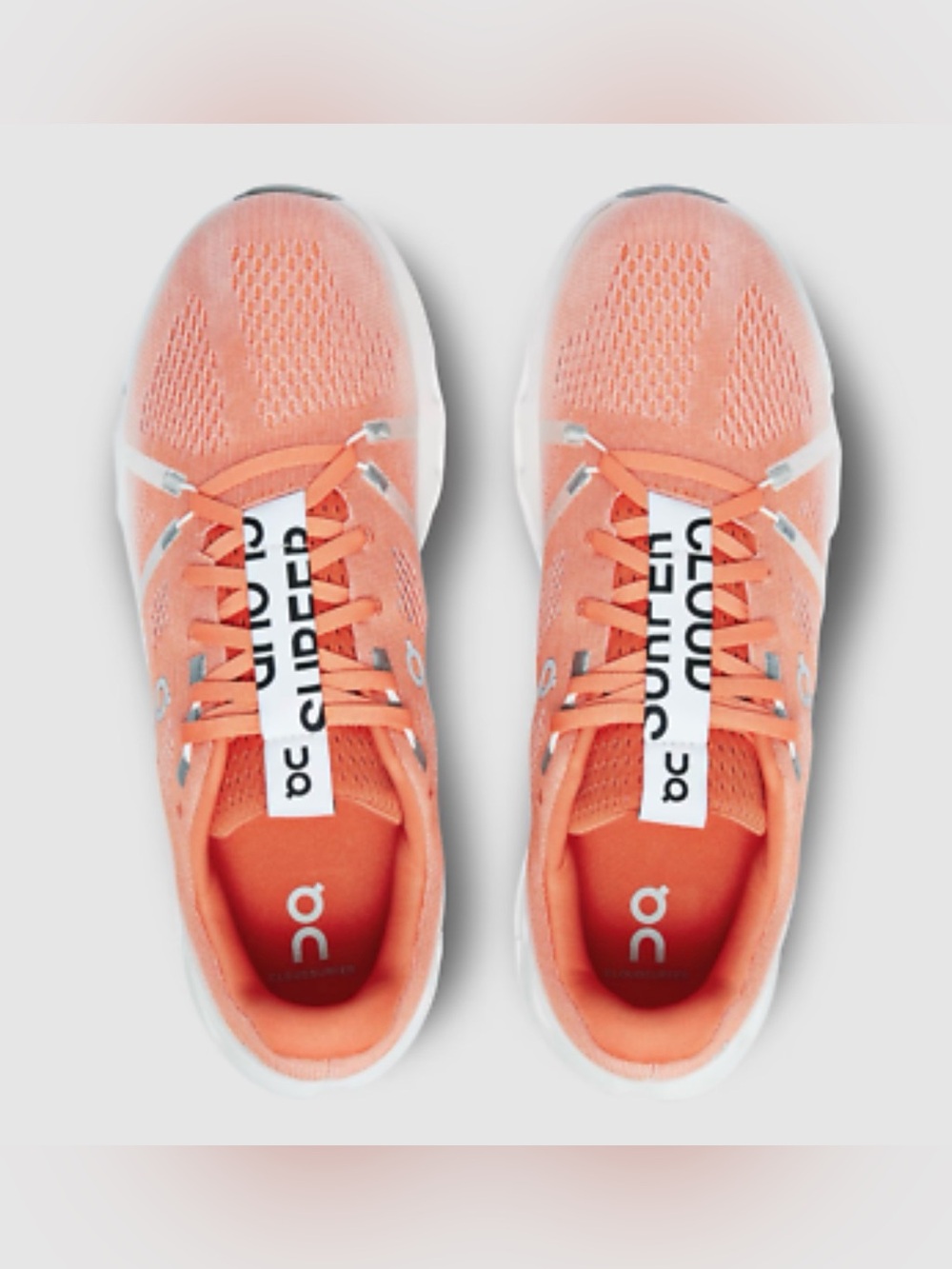 EUC On Running Women’s cloudsuffer Coral/White Athletic Sneakers
